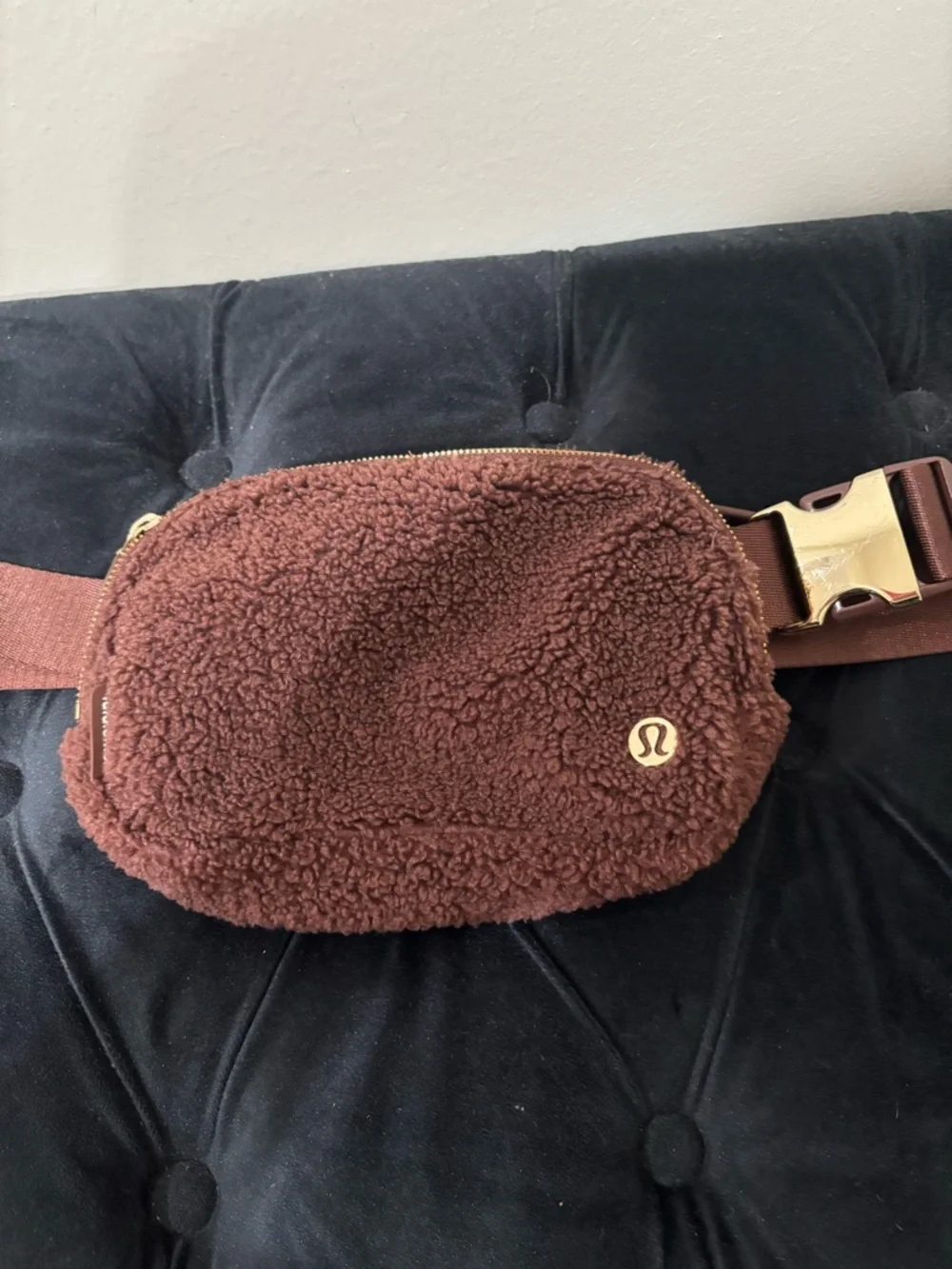 lululemon athletica Brown Sherpa Belt Bag